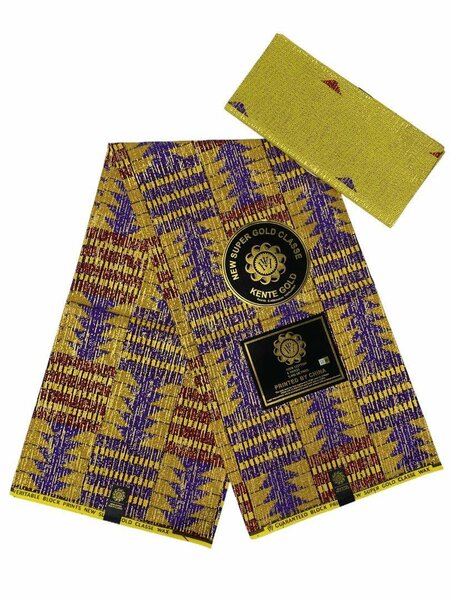 Printed Kente