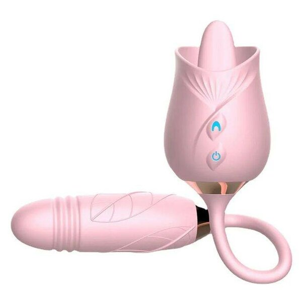Rose and Licker 2in1 Vibrator