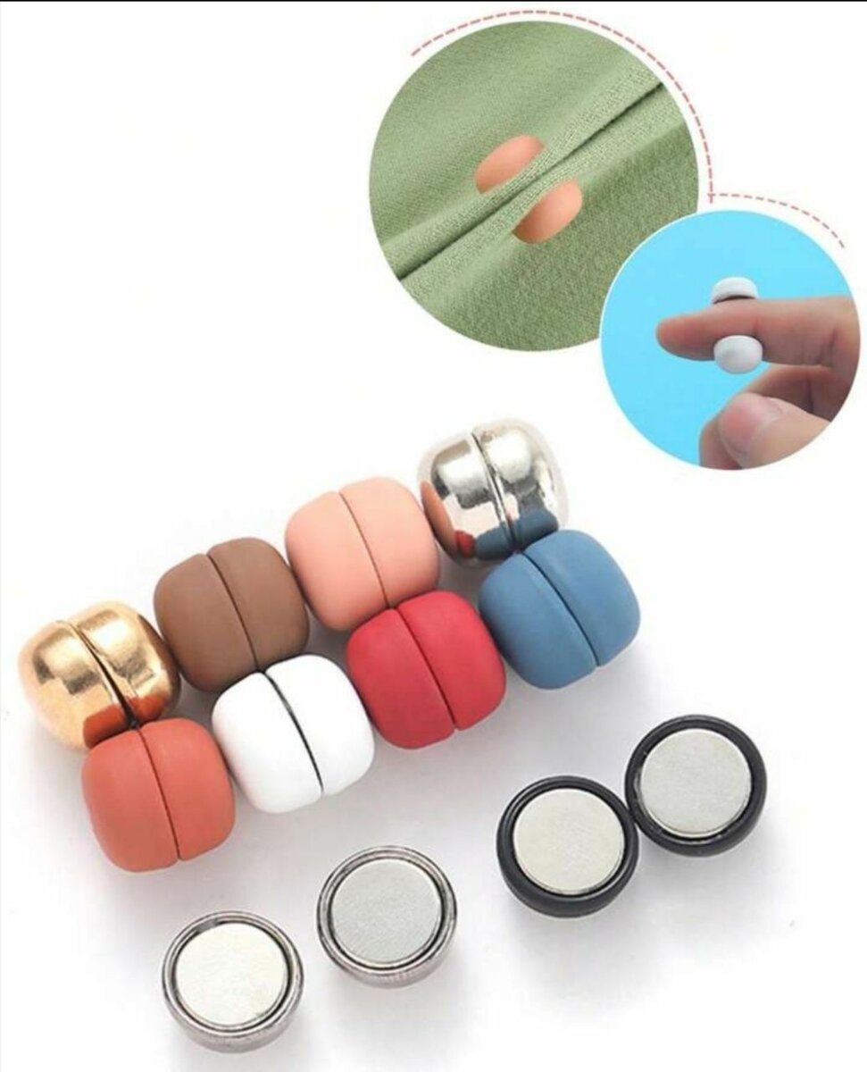 Aimants pour Hijab Multicolores