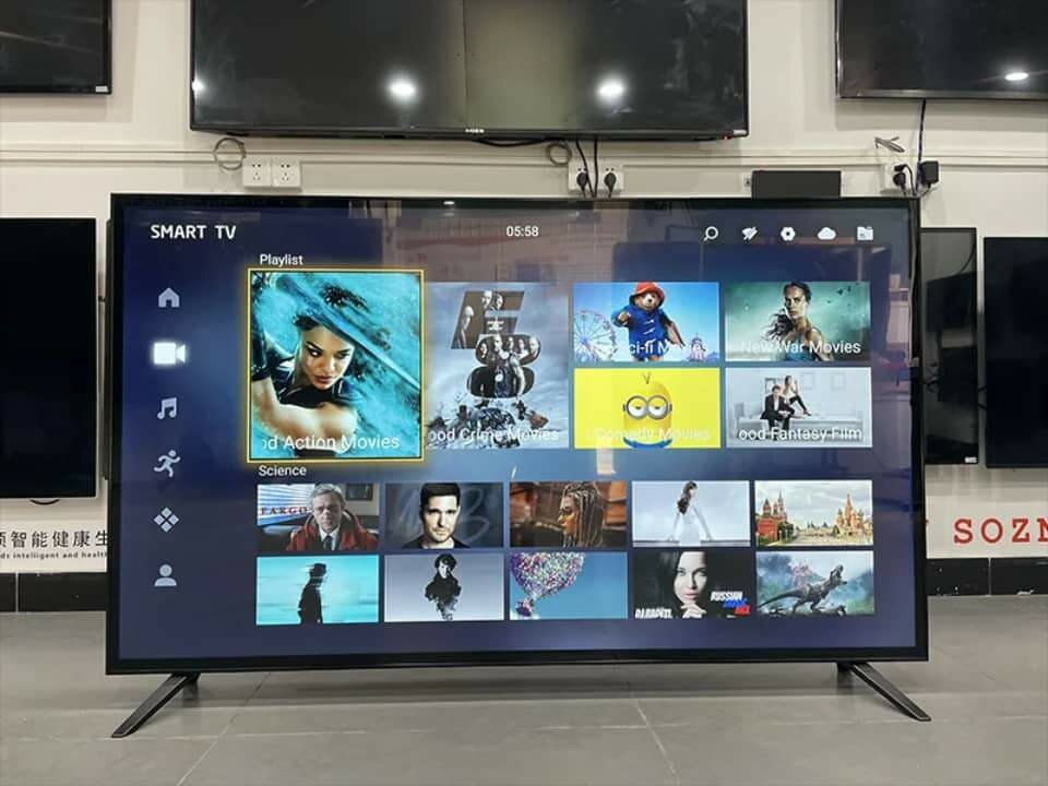 Télévision Smart 4K Grand Écran