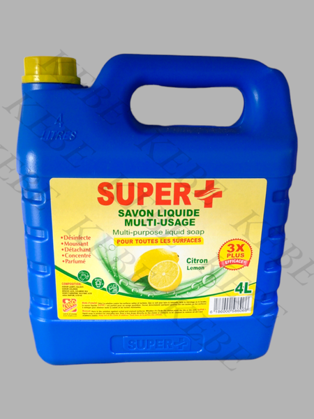 Savon liquide multi-usage citron 4L