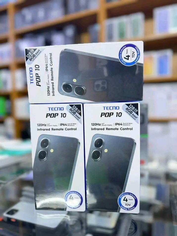 Tecno Pop 10 avec Housse