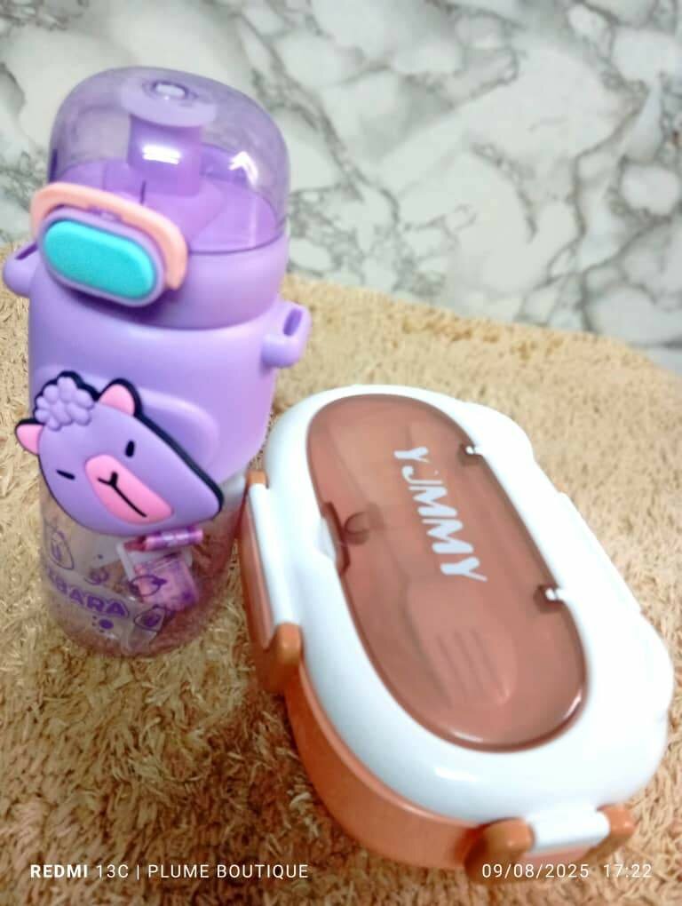 Gourde et Lunch box Enfant