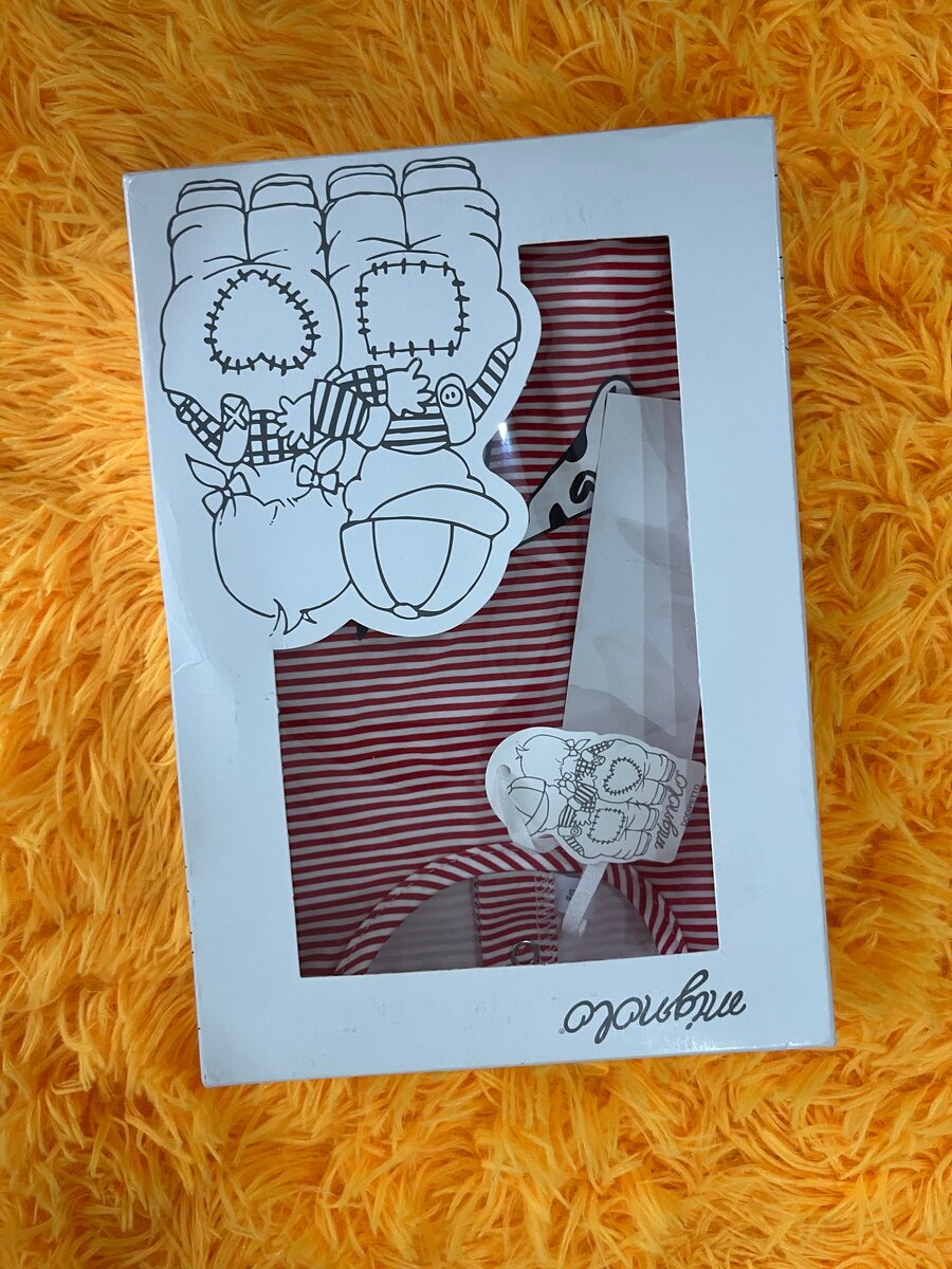 Ensemble Bébé Rayé 6 Mois