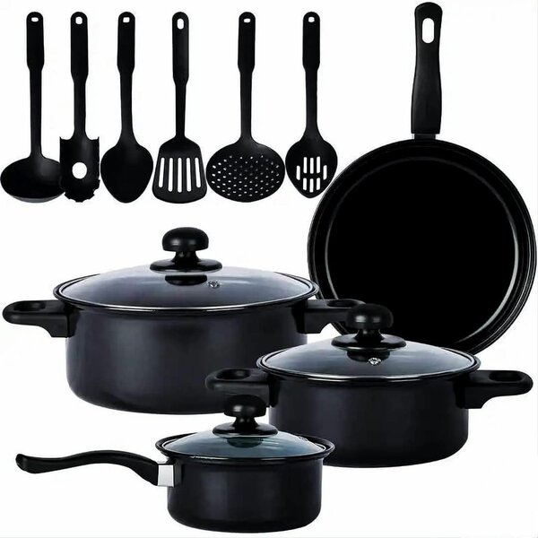 ENSEMBLE DE SOUPIÈRES ET USTENSILES 13 PIECES