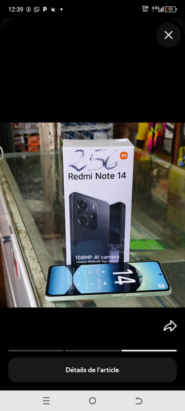 Smartphone Redmi Note 14