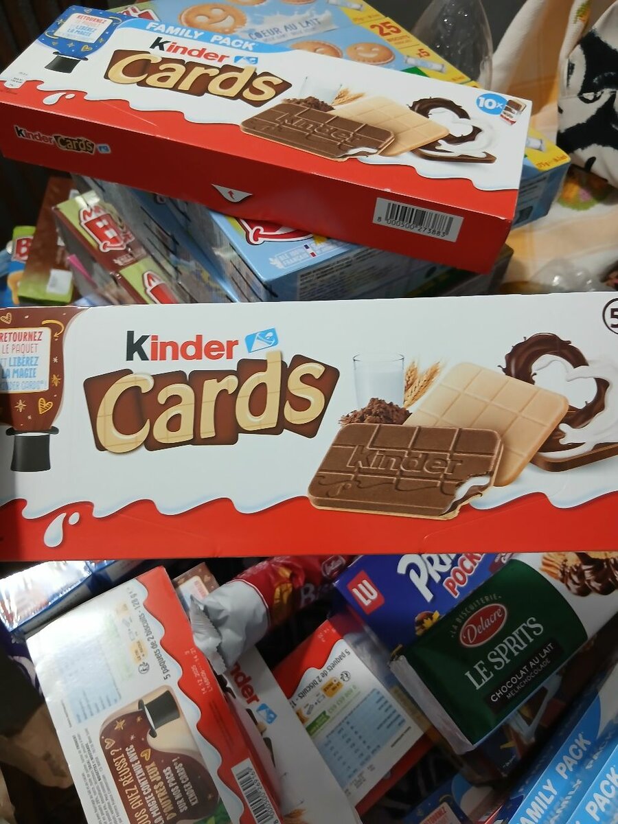 Kinder Cards Chocolat
