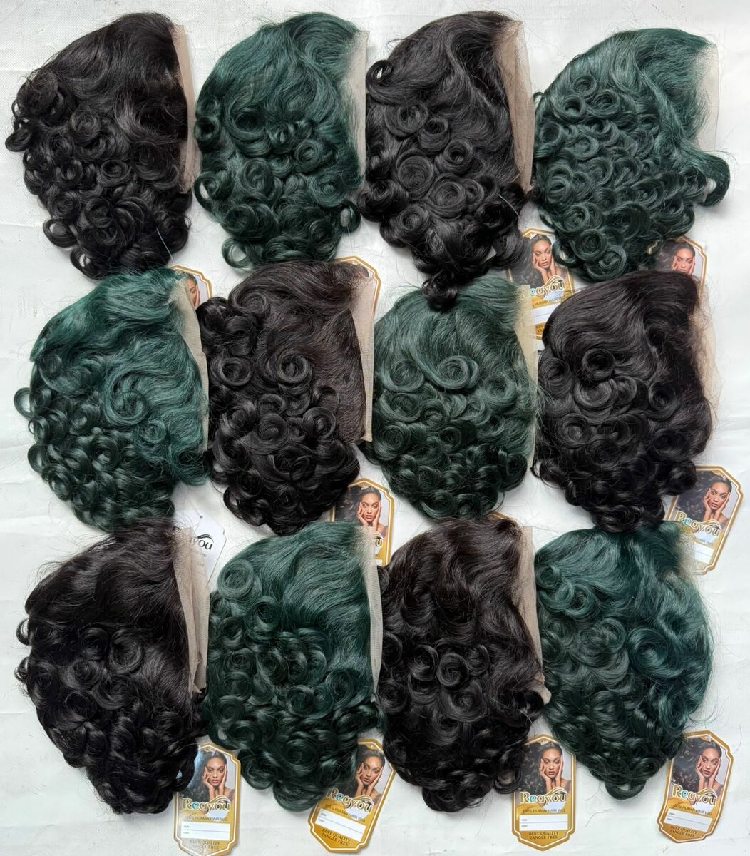 Perruque bouclée bouncy