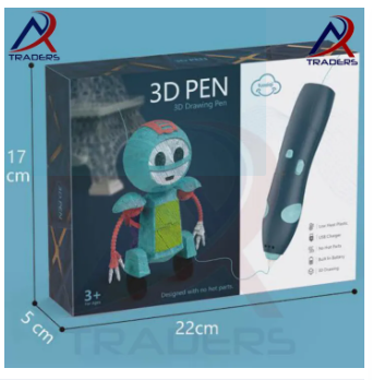 3D Pen for 3D Printing, PCL Drawing Pen, USB Chargeable 3D pen with safe PCL filament