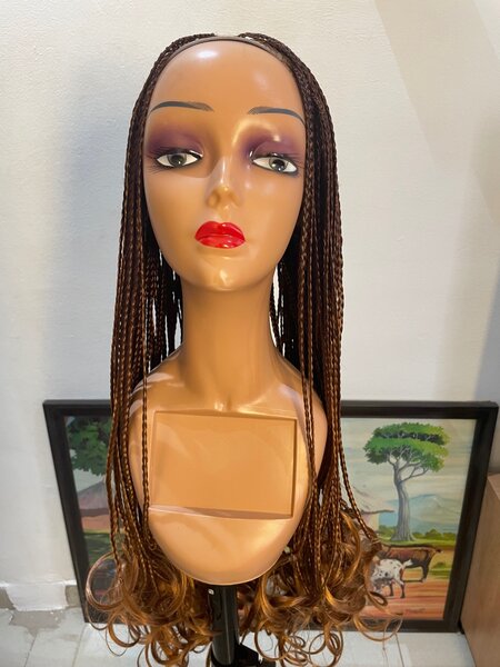 French spiral roll braids