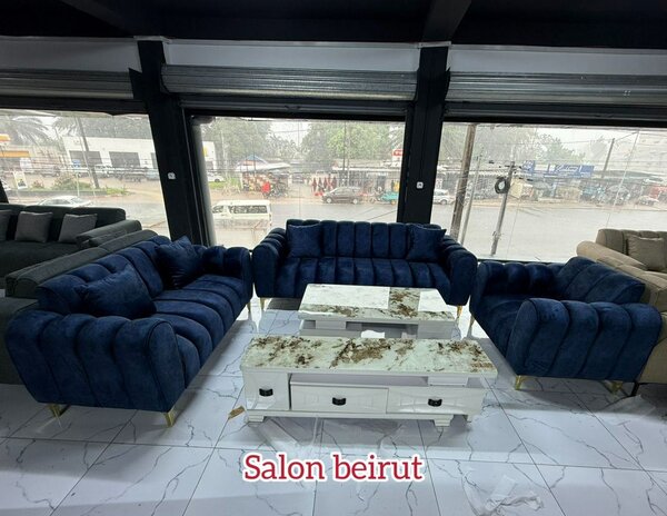 Ensemble Salon Moderne Bleu