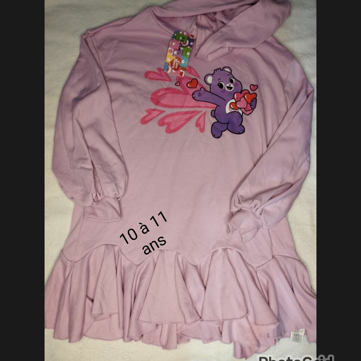 Robe Bébé Blanche Noire