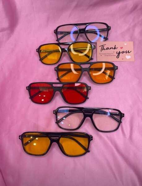 Lunettes de soleil rétro unisexe