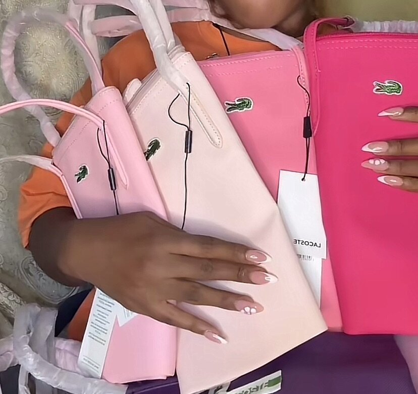 Sac lacoste en cuir élégant