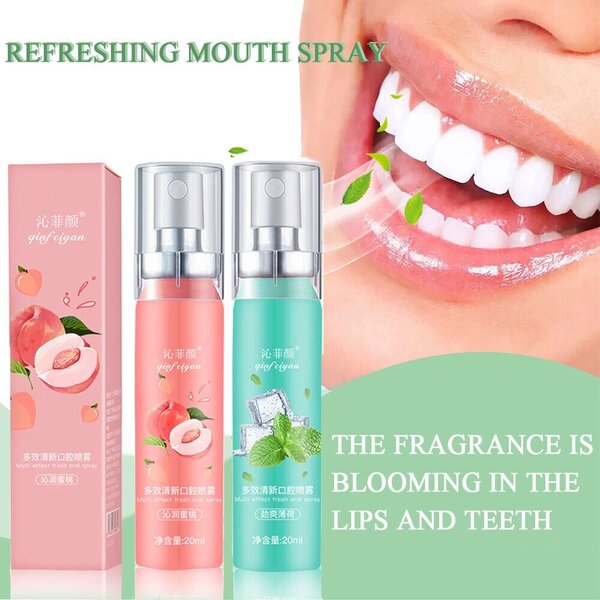 Spray buccal parfumé frais