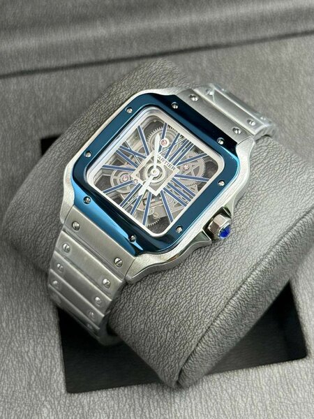 Montre cartier squelette