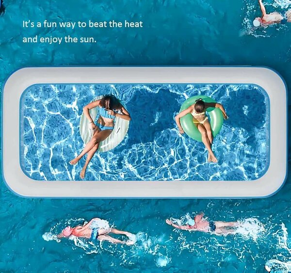 Piscine gonflable pour adultes