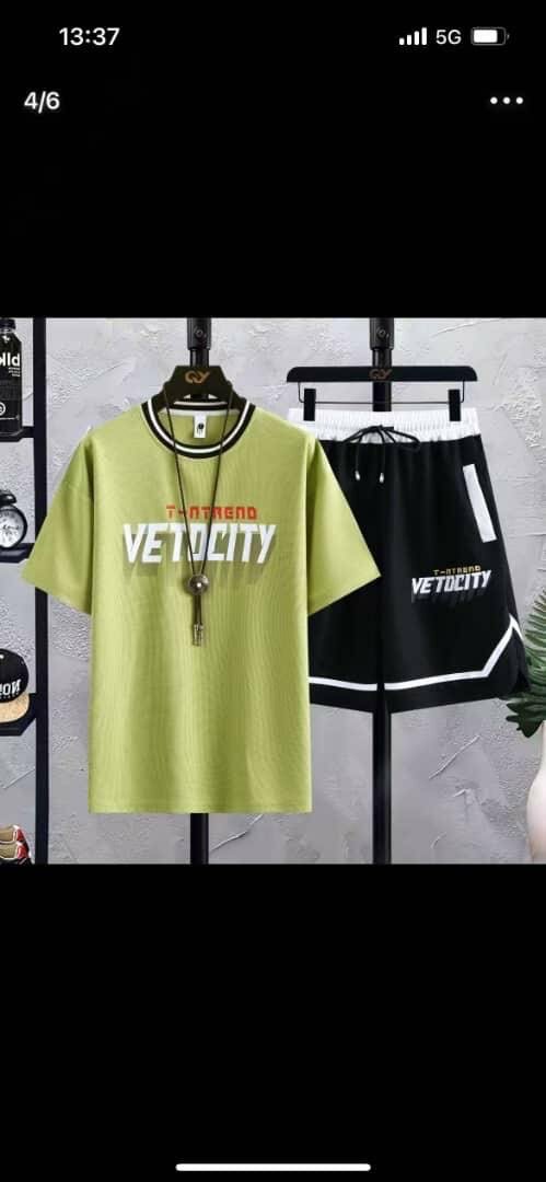 Ensemble T-Shirt et Short Homme