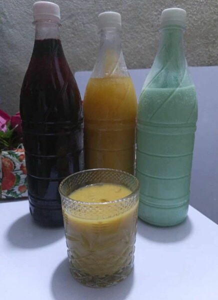 Jus de fruits variés frais