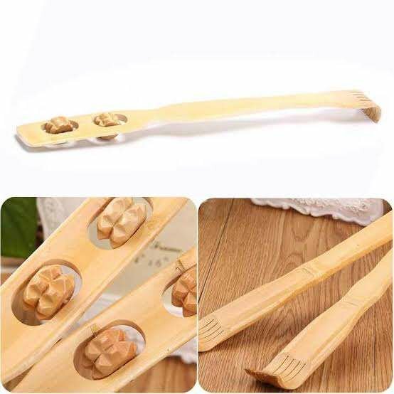 1 Piece Wooden Back Scratcher Massage Backscratching Sticks