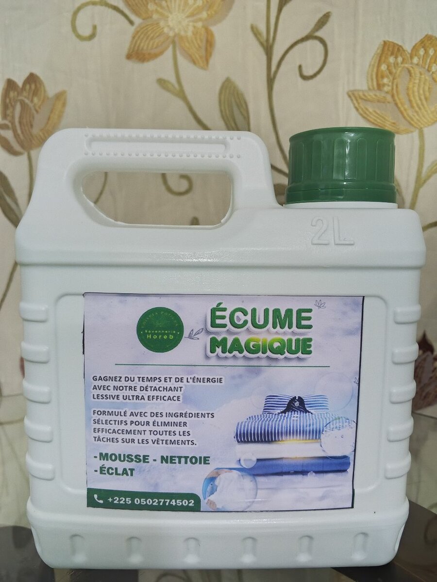 Détergent Écume Magique 2L