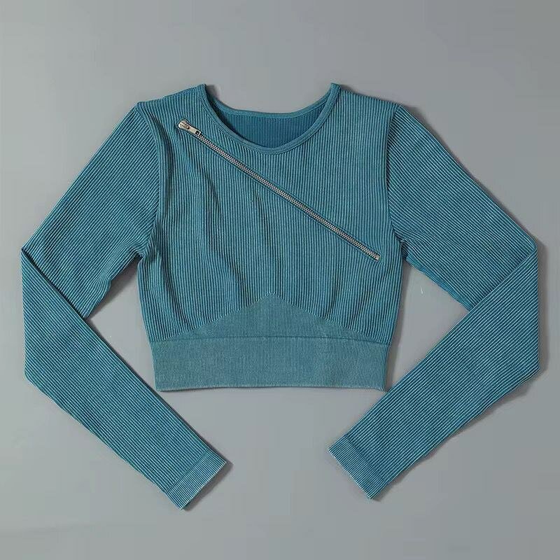 Top court à manches longues