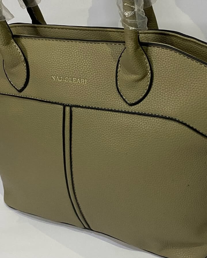 Cream Office Bag
