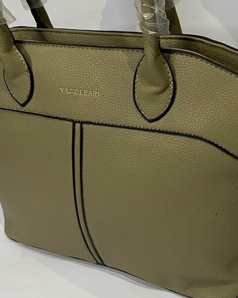 Cream Office Bag