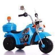Tricycle électrique enfant bleu