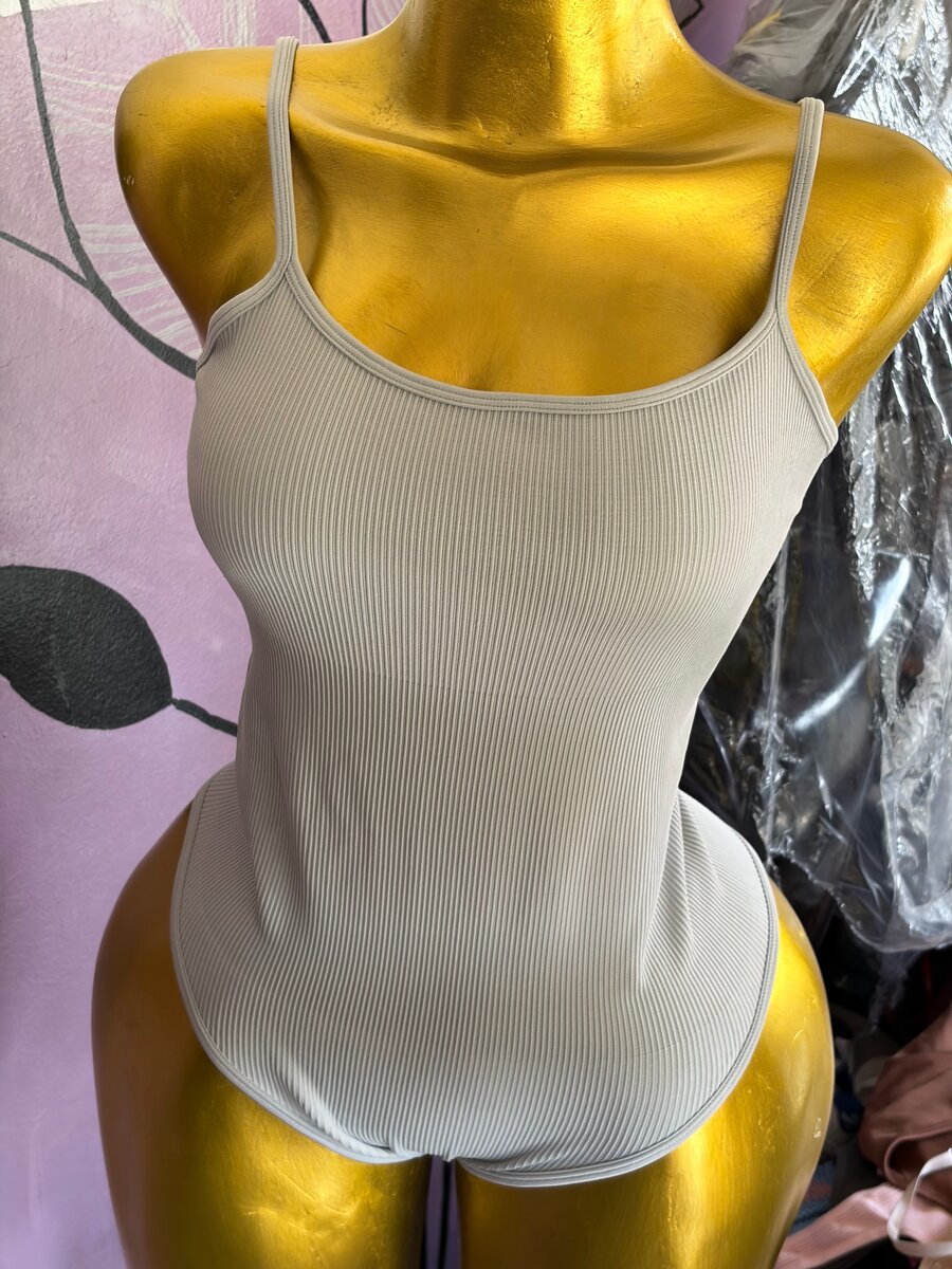 Body côtelé femme élégant