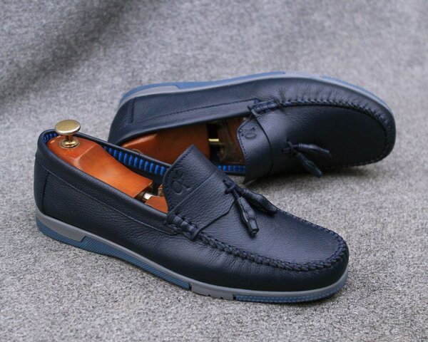 Mocassins en cuir élégants