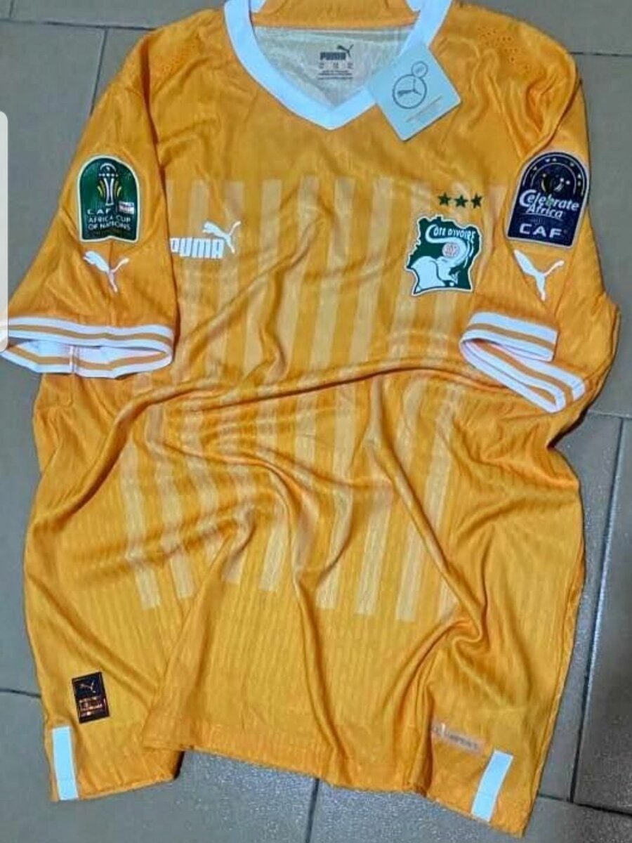 Maillot de côte d'ivoire