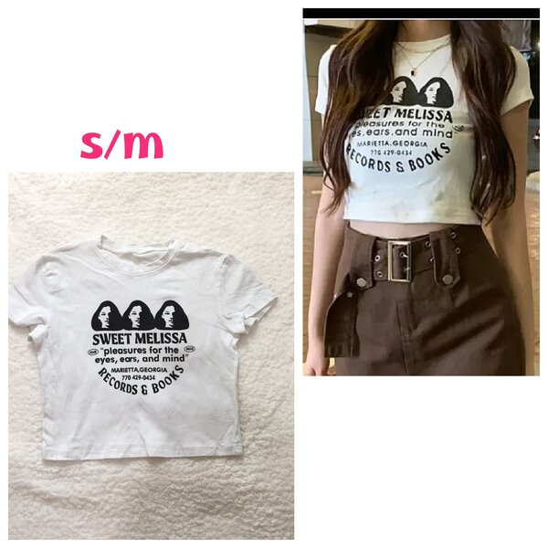 Salaula crop tops and tops