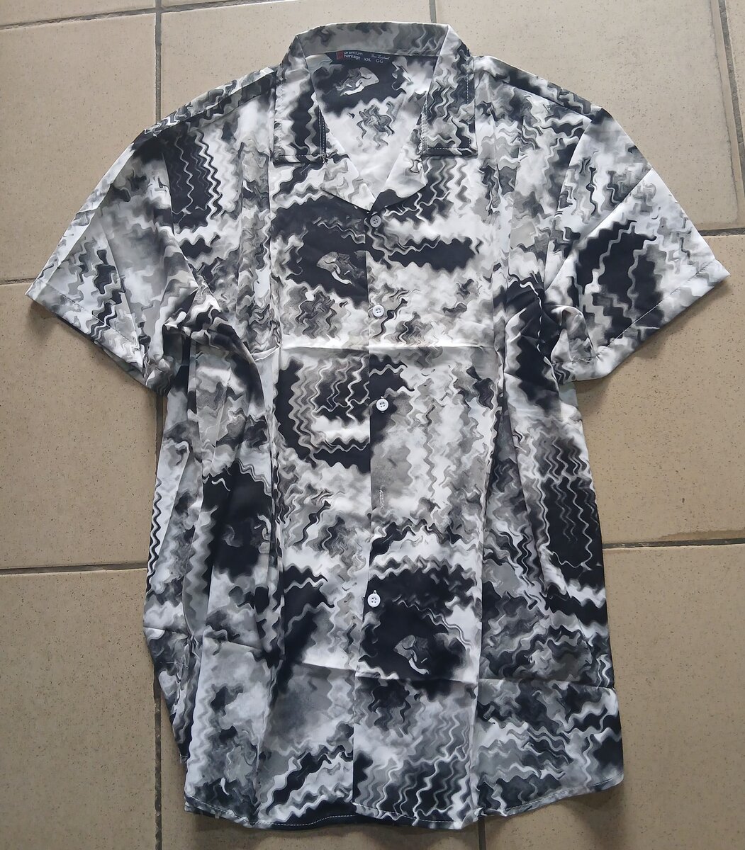 Chemise à motifs casual