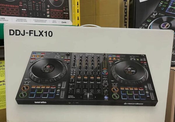 DJ mixer controller