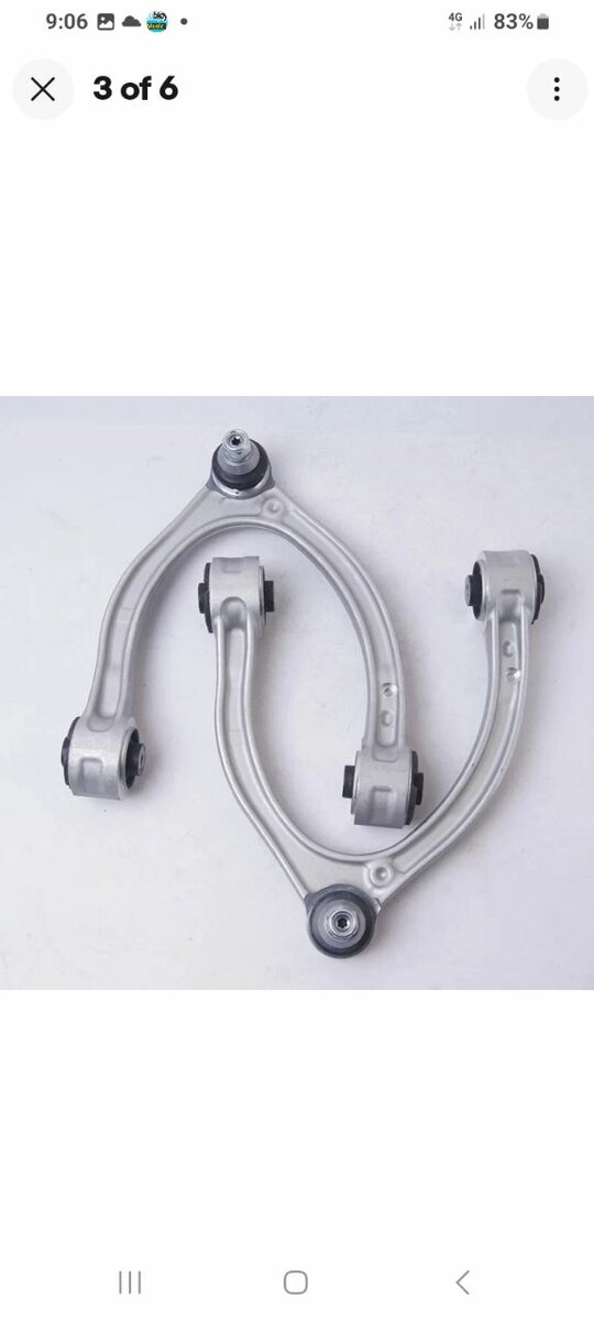 Benz upper control arms