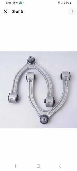 Benz upper control arms