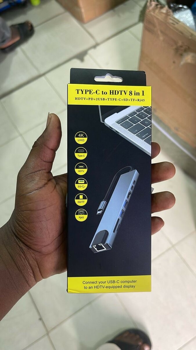 8 Ports Type-C USB Hub