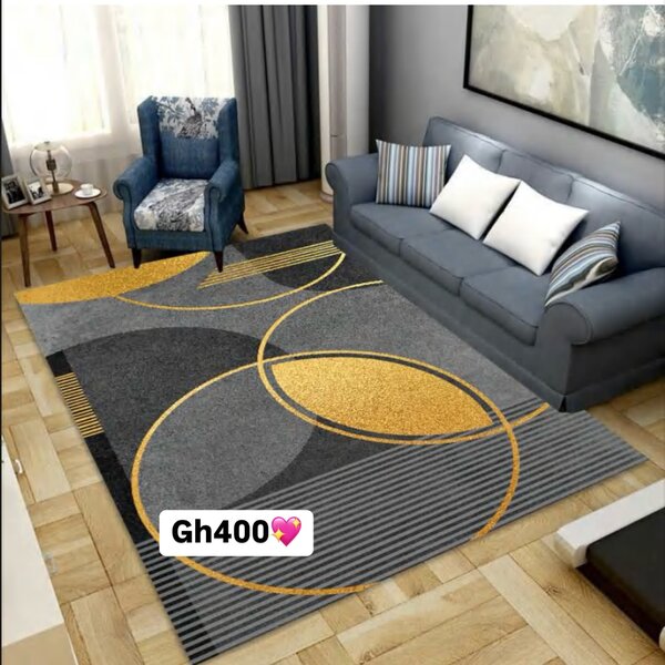 Beautiful and cozy patterned carpet