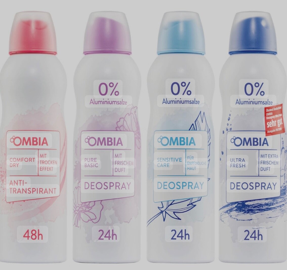 Deospray de la marque Ombia
