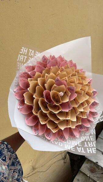 Bouquet de billets original