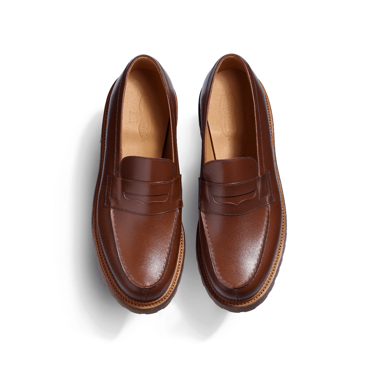 Mocassins en cuir élégants