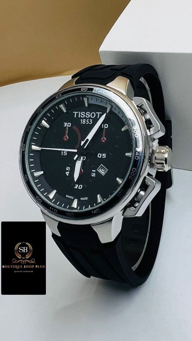 Montre tissiot 1853 bracelet 100% gomme