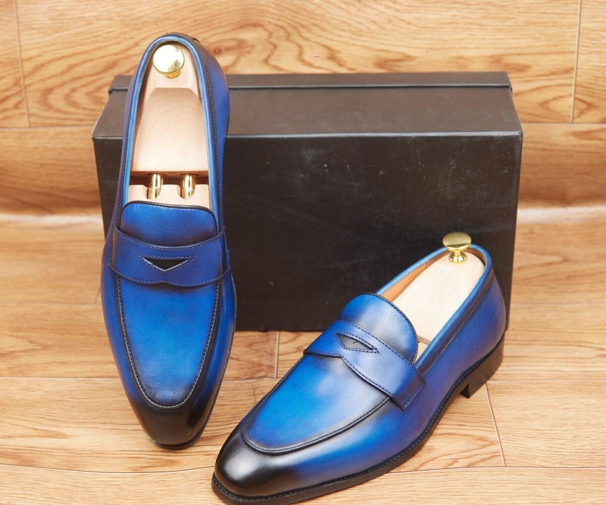 Mocassins en cuir élégant