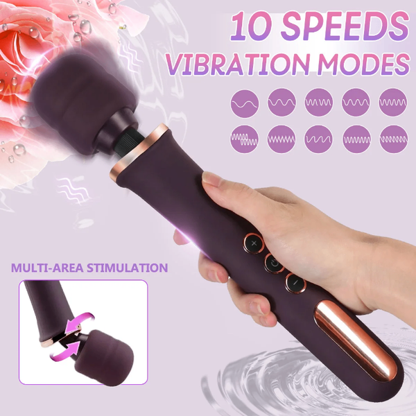 Wand de Massage Vibrant