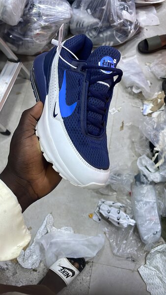 Baskets sport bleu-blanc