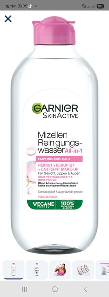 Garnier Eau Micellaire Nettoyante
