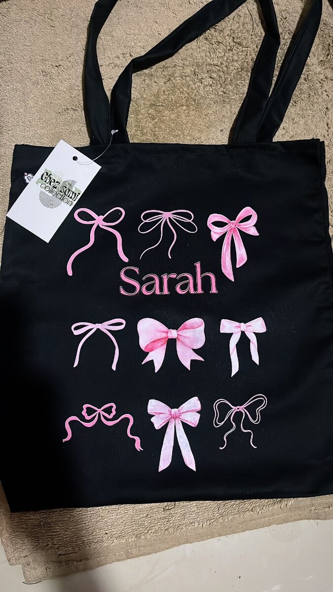 Sac personnalisable motifs