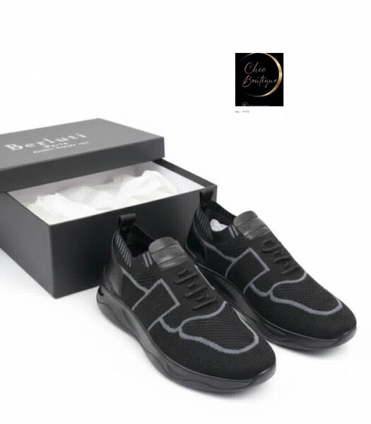 Baskets noires élégantes