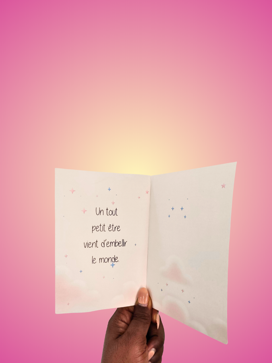 Carte Félicitations Naissance Bébé